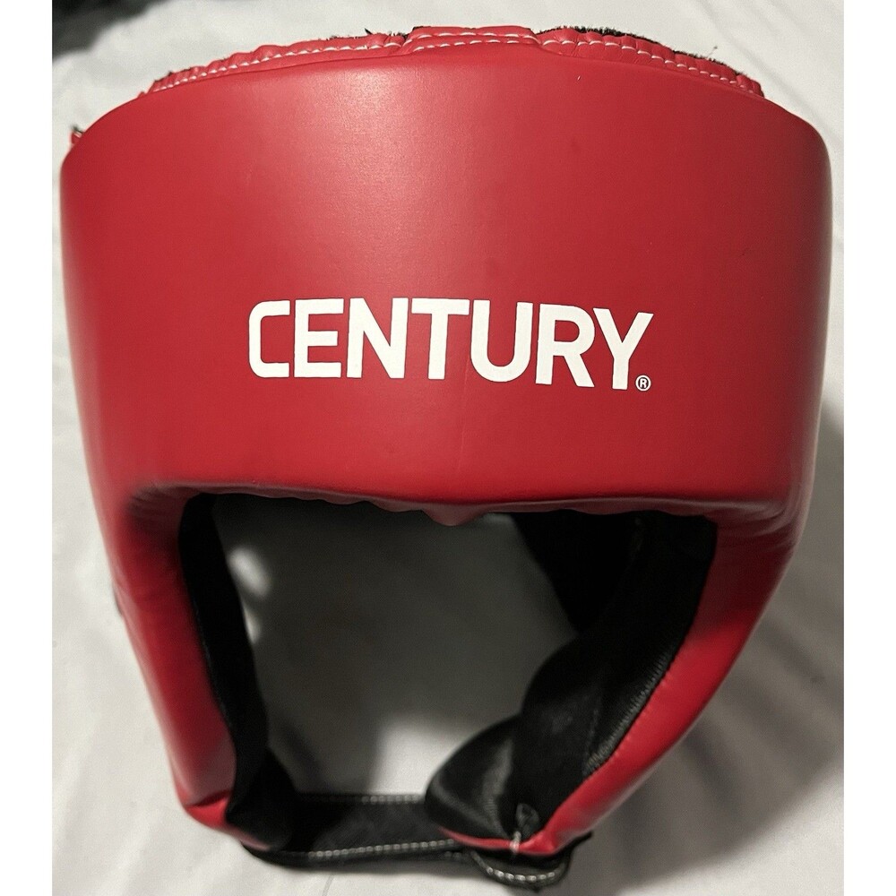 Century Brave Boxing Open-Faced Headgear Advanced RED Large/XLarge L/XL